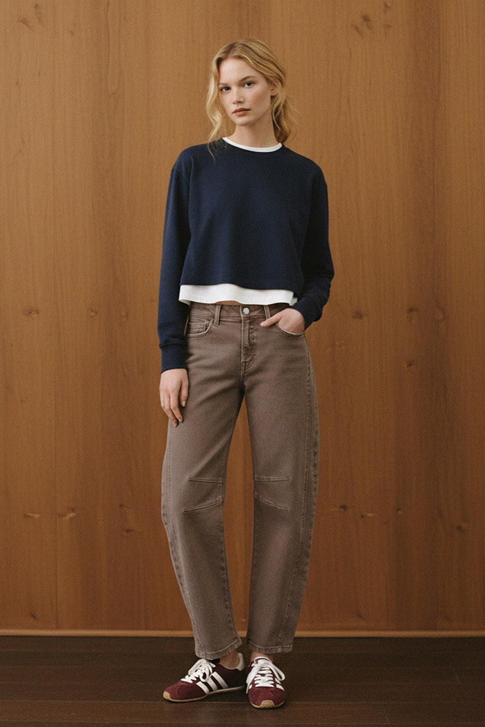 Jeans High Rise Barrel