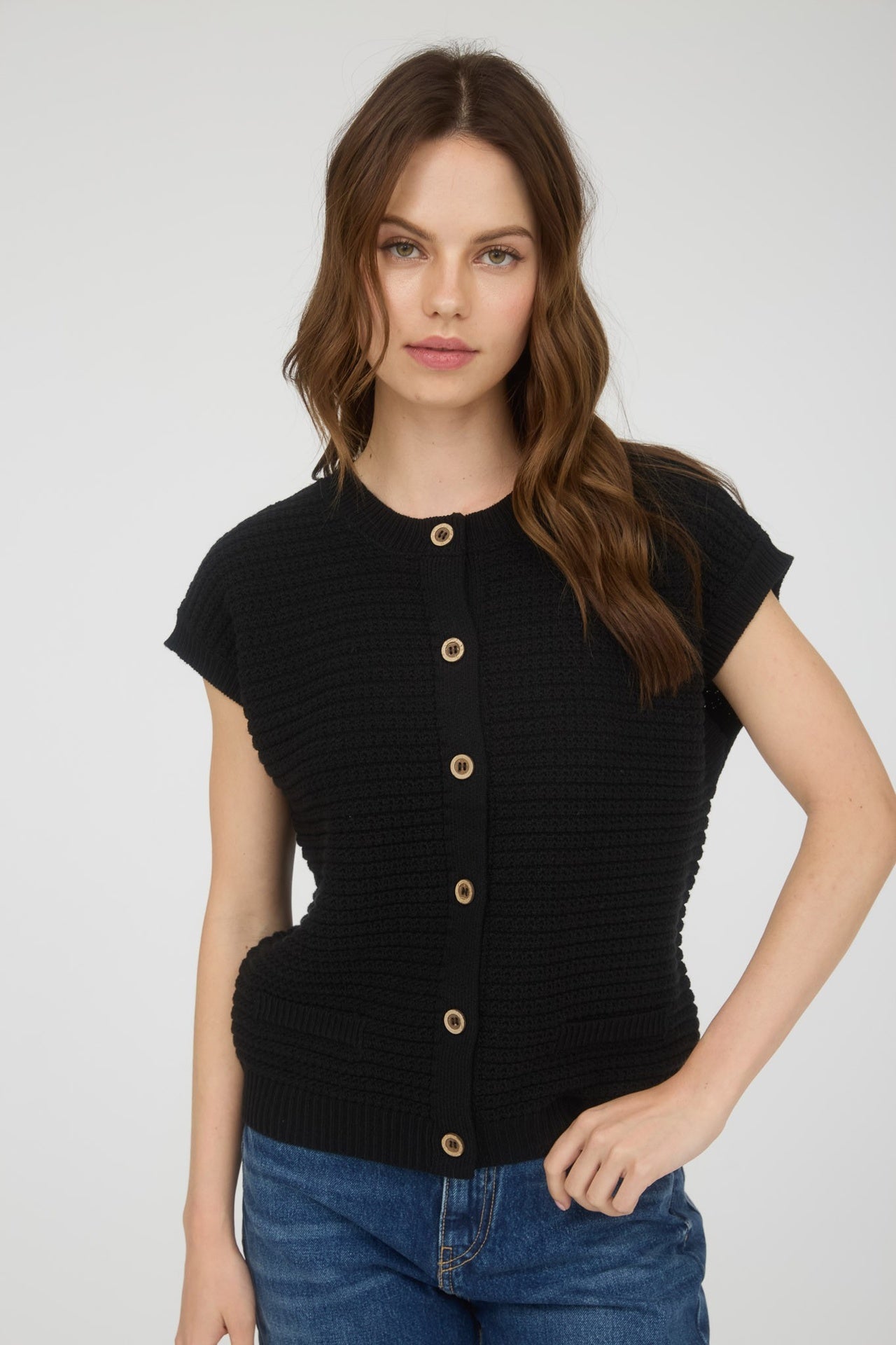 Cárdigan Justina - Color Platino