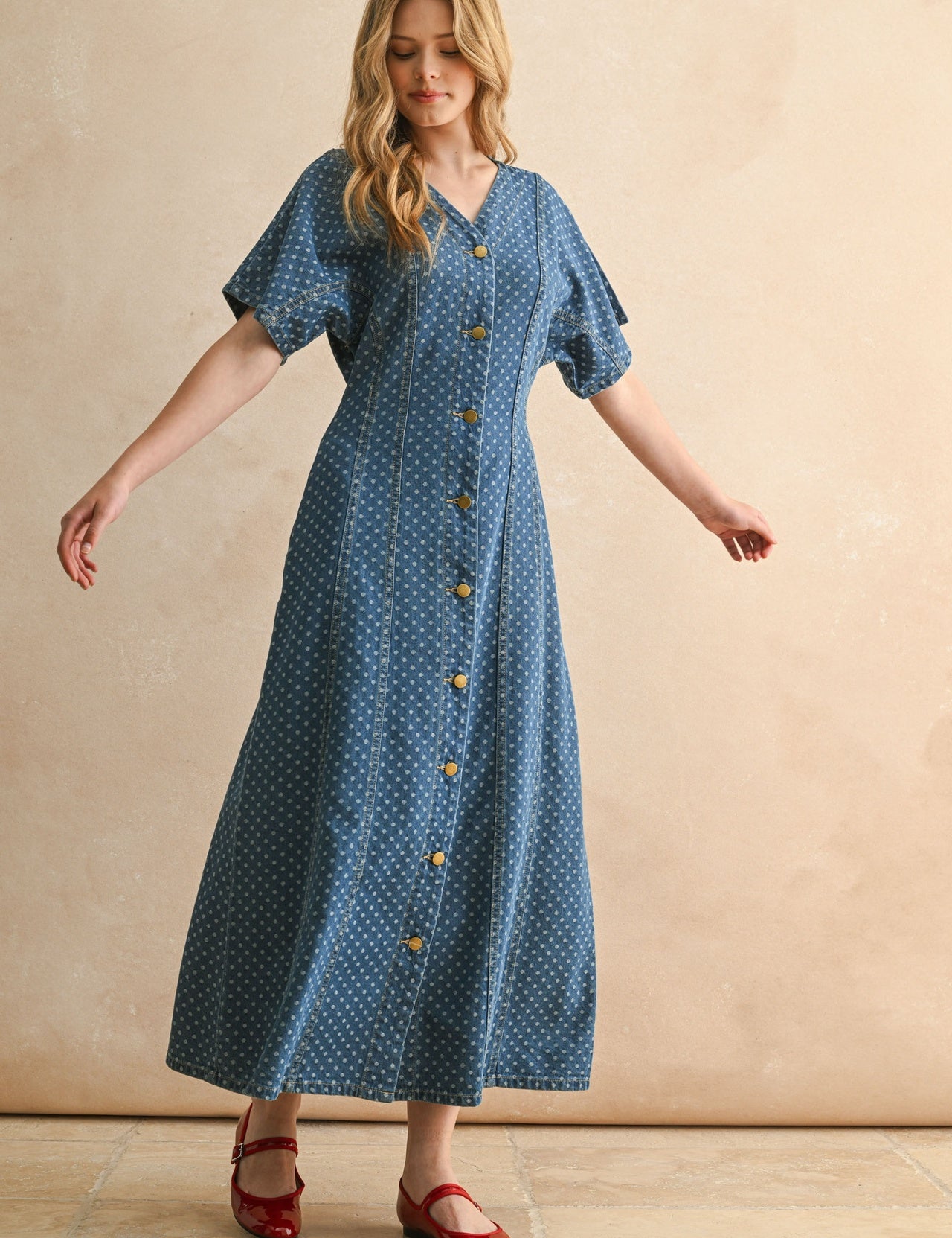 Vestido Zaria - Color Platino