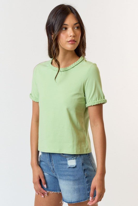 Camiseta May - Color Platino