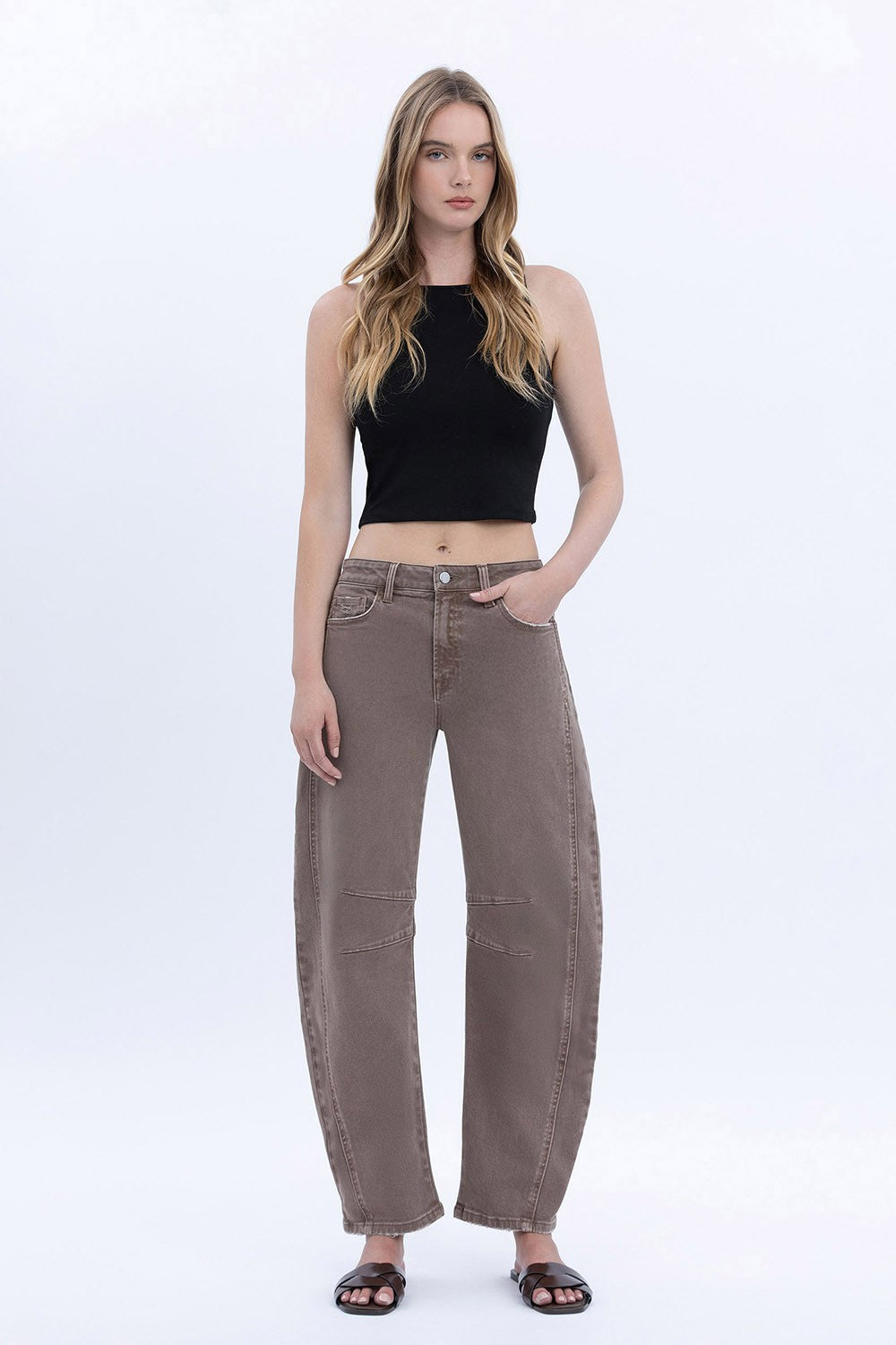 Jeans High Rise Barrel