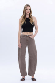 Jeans High Rise Barrel