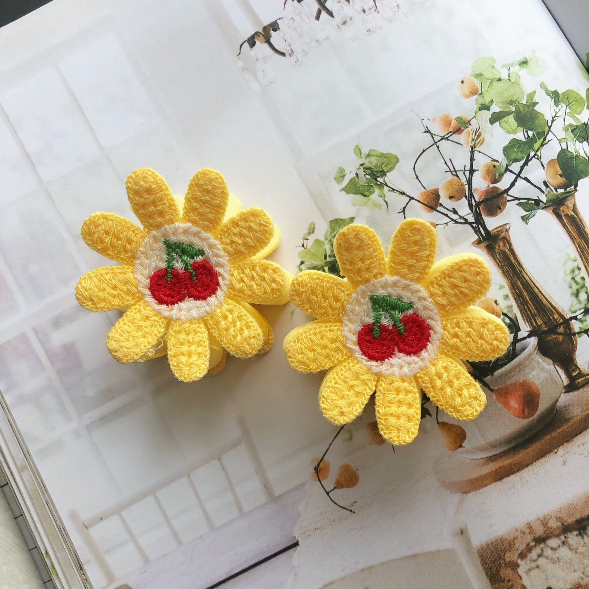 Gancho Vicky - Color Platino