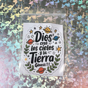 Sticker Biblicos - Color Platino