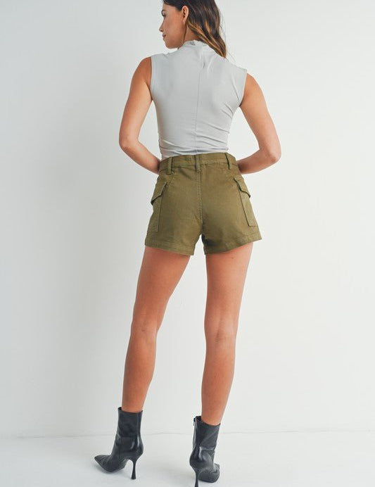 Shorts Honey - Color Platino