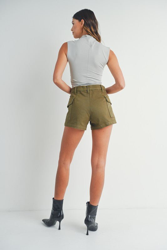 Shorts Honey - Color Platino