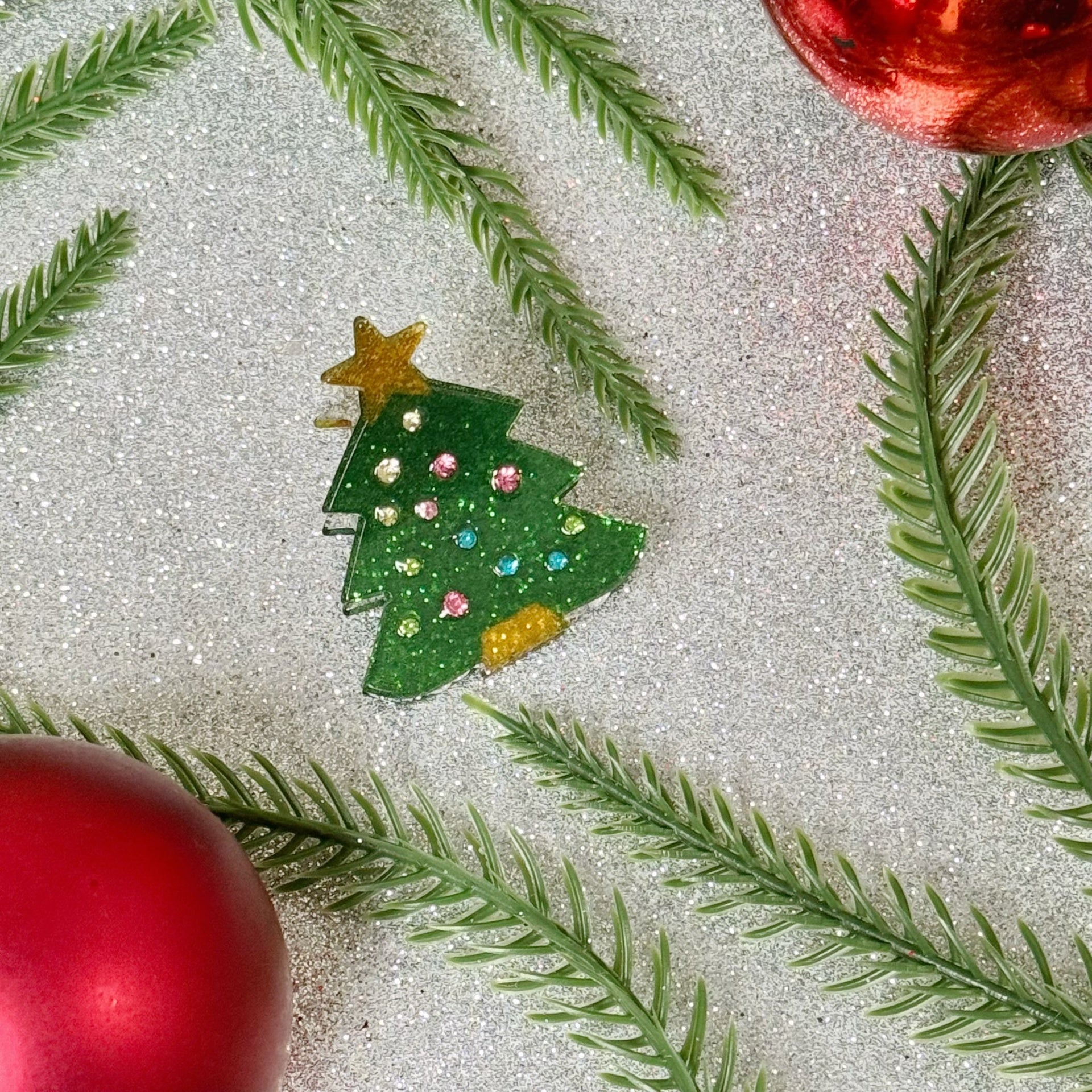 Ganchos Natalia - Color Platino