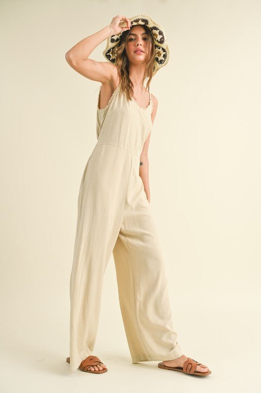 Jumpsuit Tiare - Color Platino