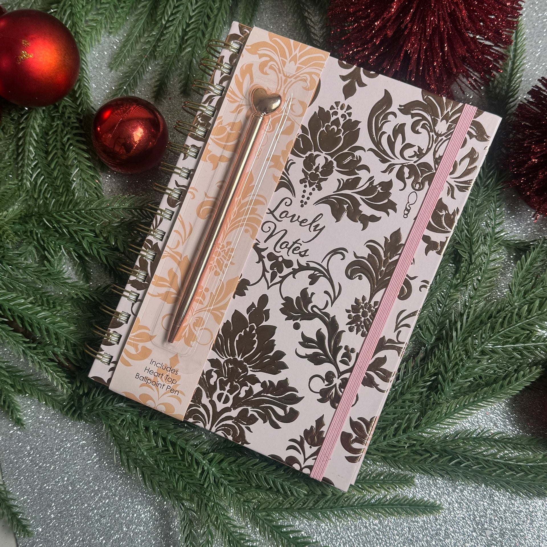 Libretas con Pluma Lila Grace