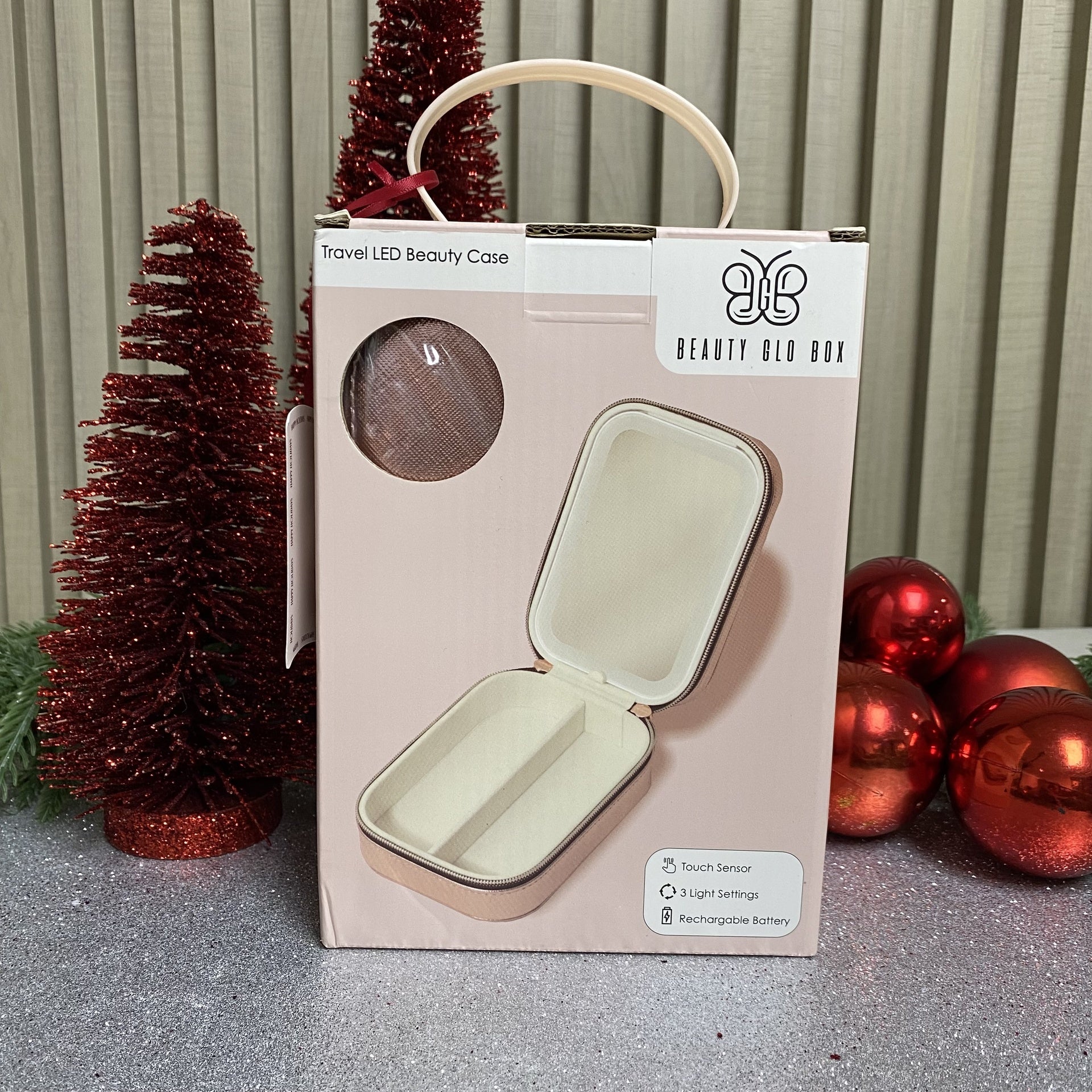 Cosmetiquera Con Espejo Led