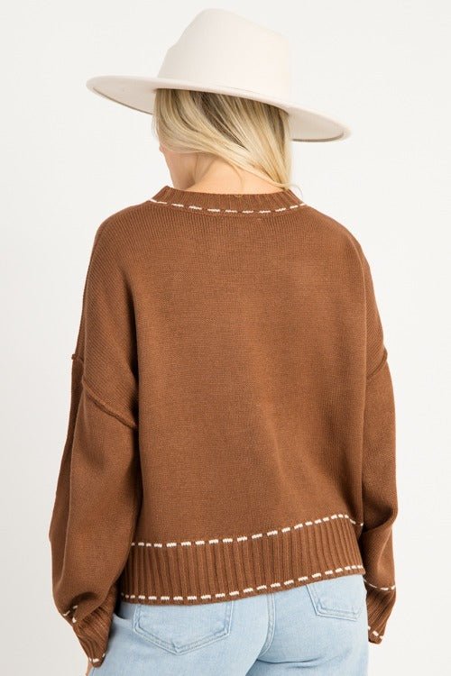 Sweater Lyric - Color Platino