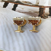 Gancho F/Copas Margaritas - Color Platino