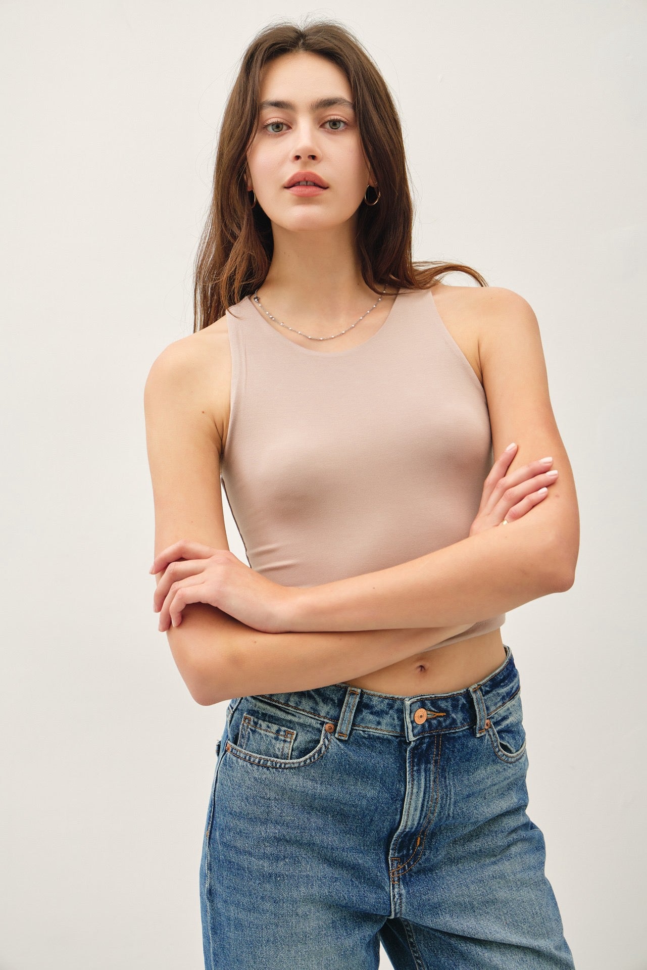 Tank Top Tere - Color Platino