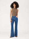 Jeans Rachel Flare Capetown - Color Platino