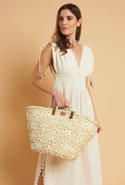 Bolso Playa Marguerite - Color Platino