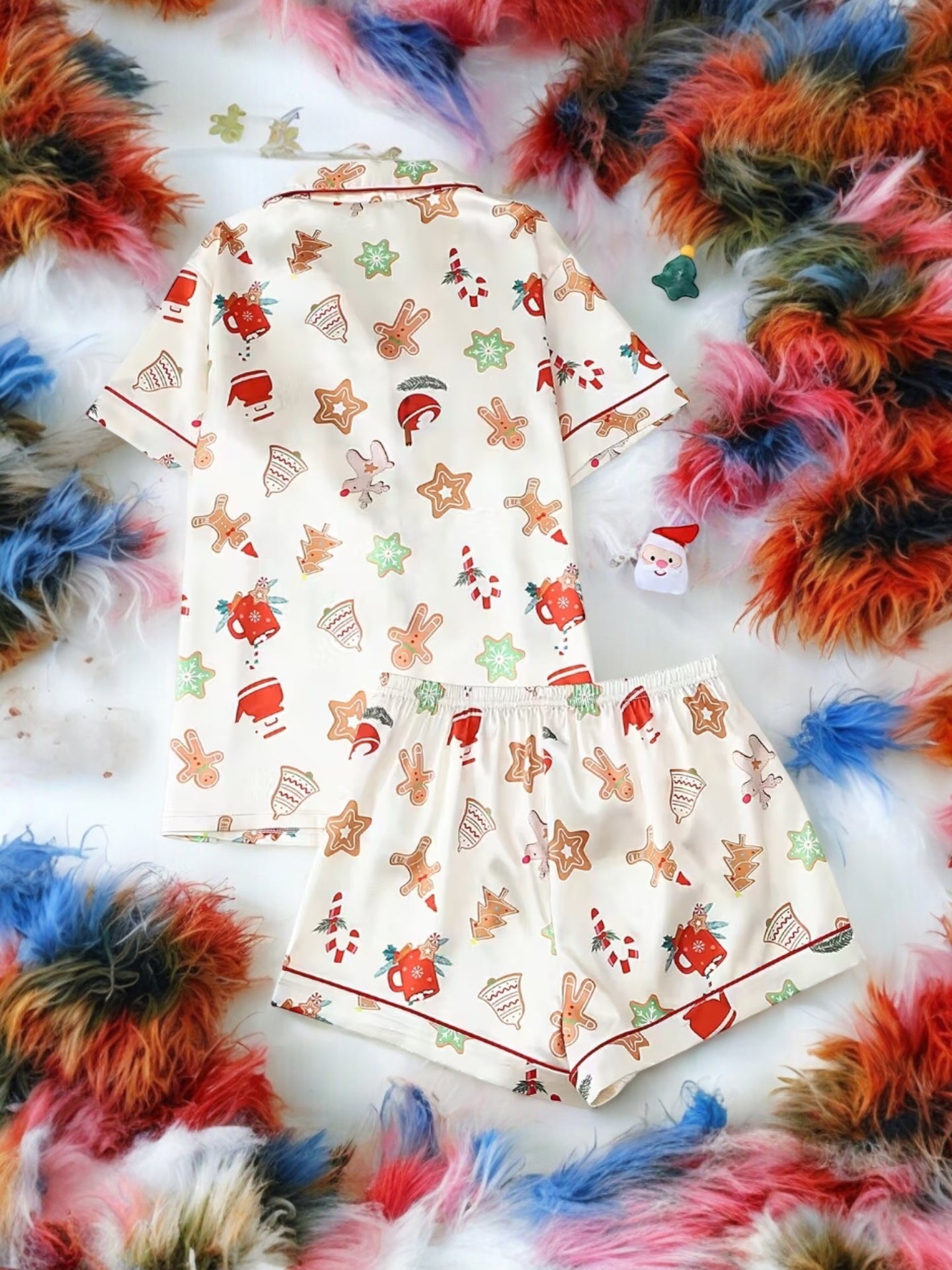 Set Pijama Angela - Color Platino