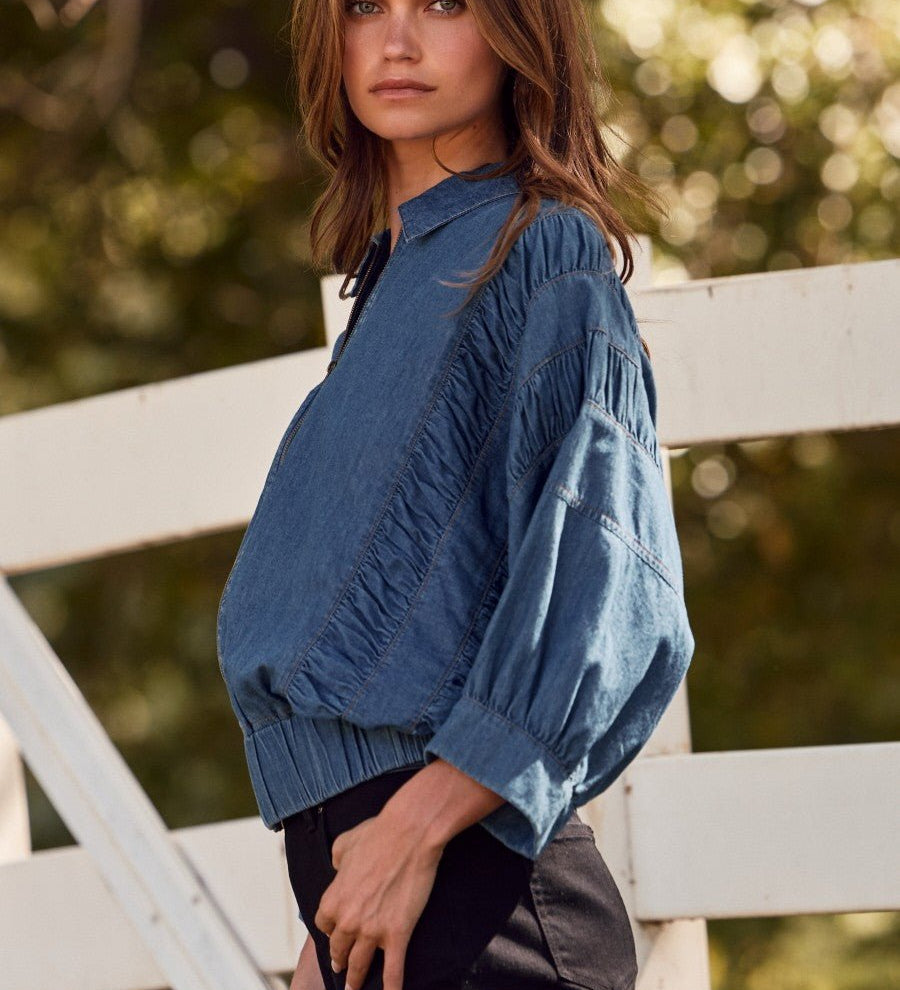 Jacket Lynn - Color Platino