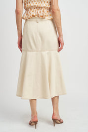 Falda Dafne - Color Platino