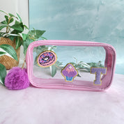 Cosmetiquera Kim - Color Platino