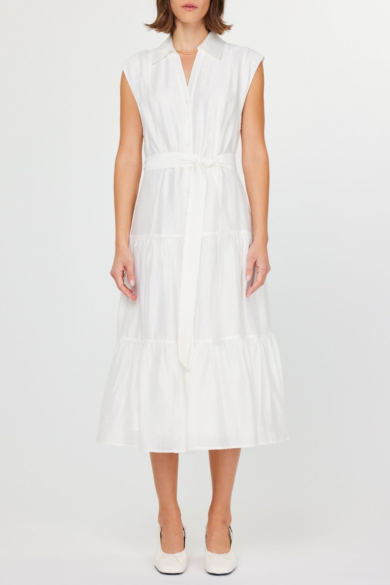 Vestido Maialen - Color Platino