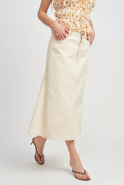 Falda Dafne - Color Platino