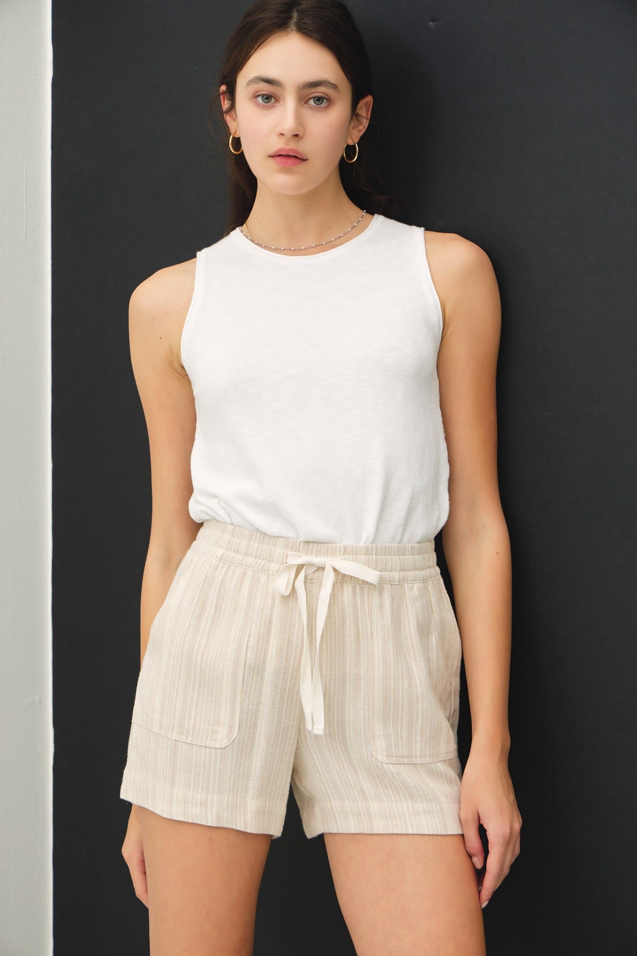 Short Isel - Color Platino