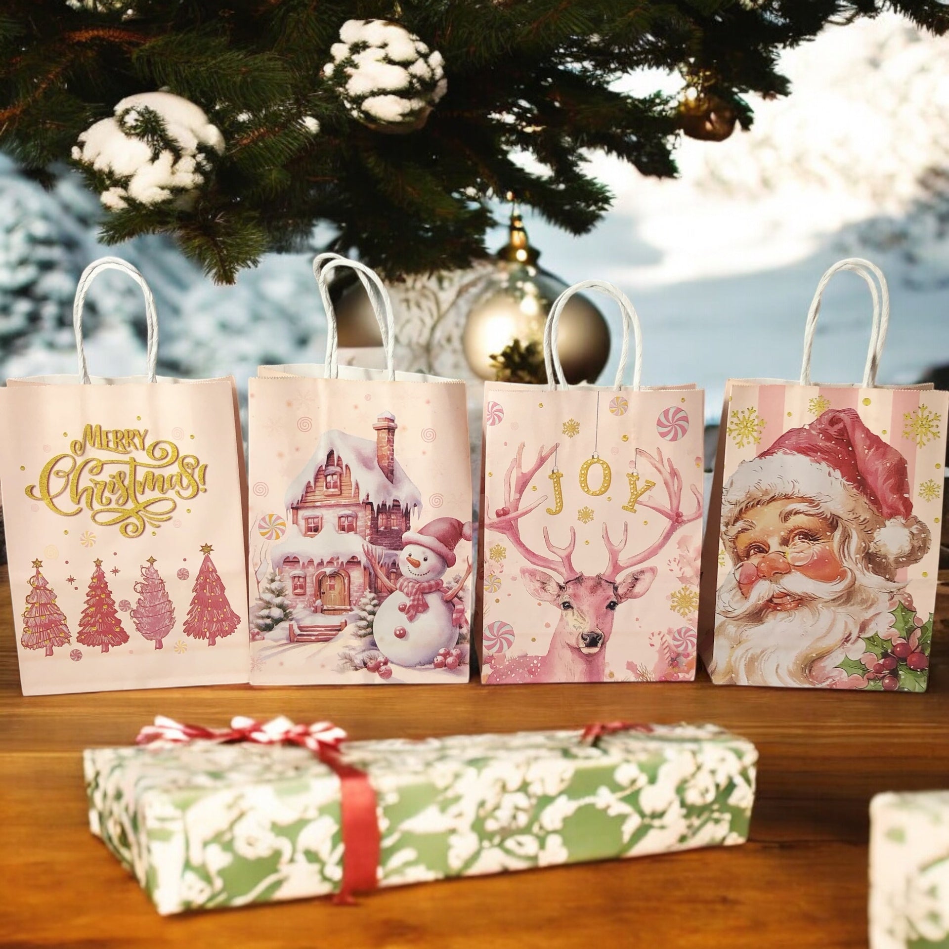 Bolsas Navideñas Pequeñas