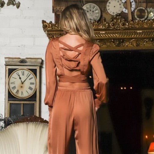 Blusa Camila - Color Platino