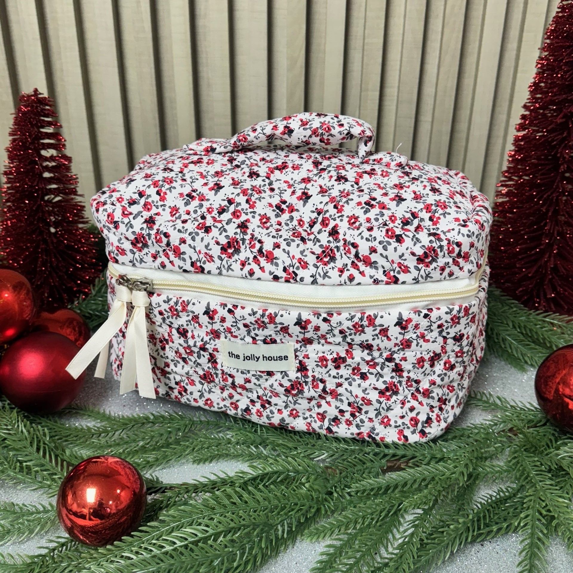 Cosmetiquera Holly - Color Platino