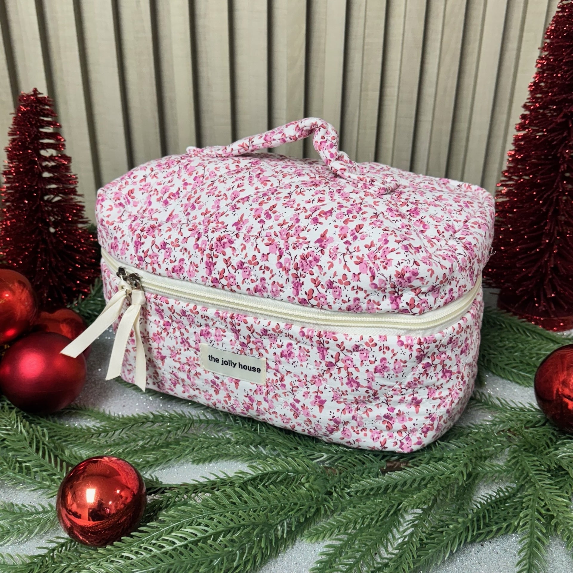 Cosmetiquera Holly - Color Platino