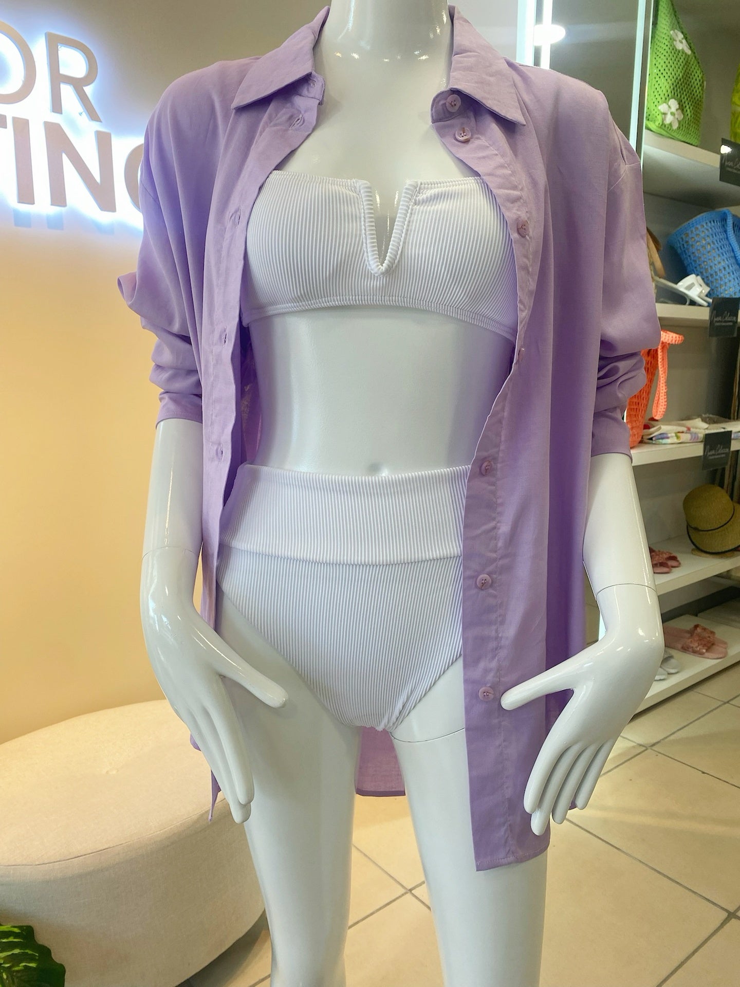 Camisa Vesna - Color Platino