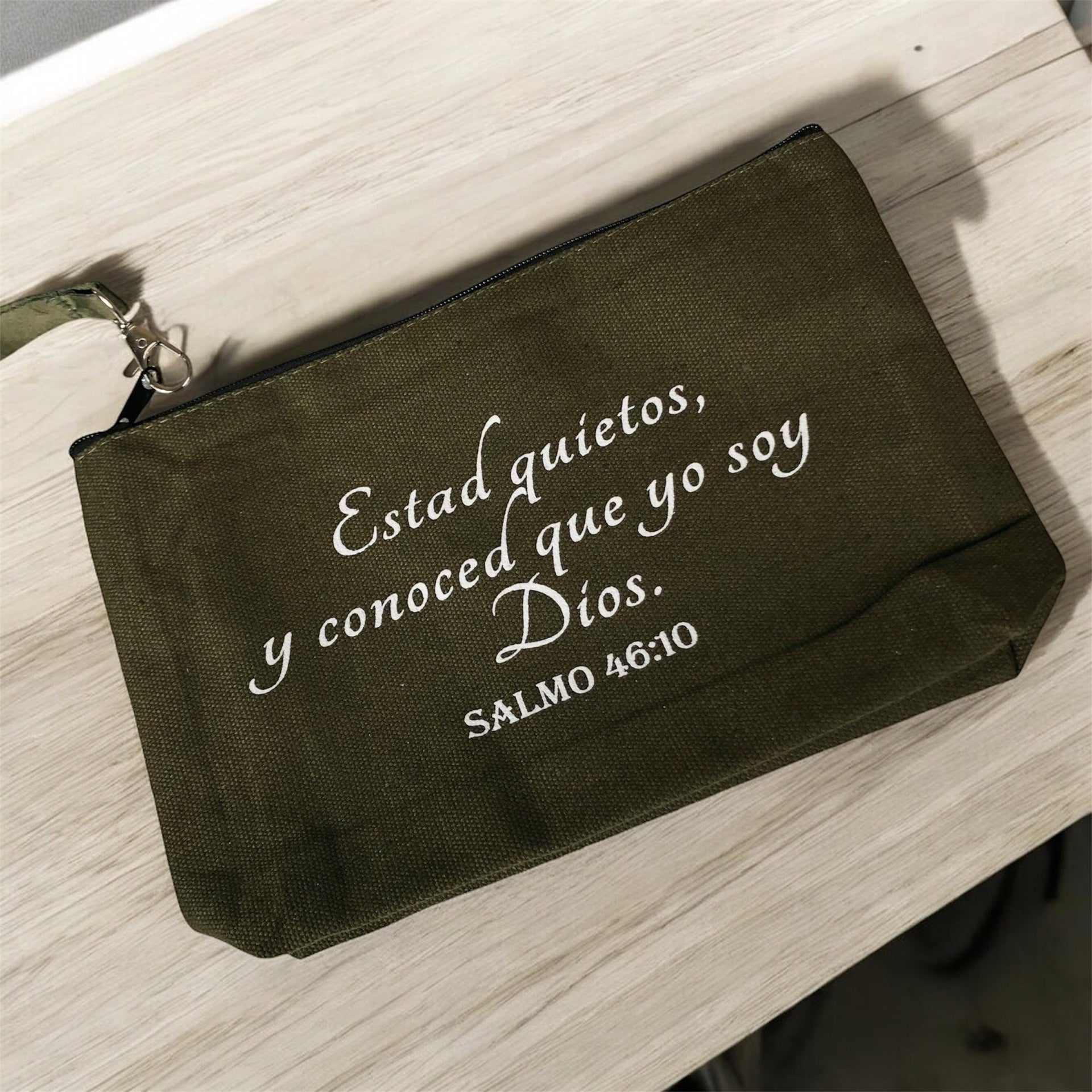 Cosmetiquera Con Mensaje Biblico