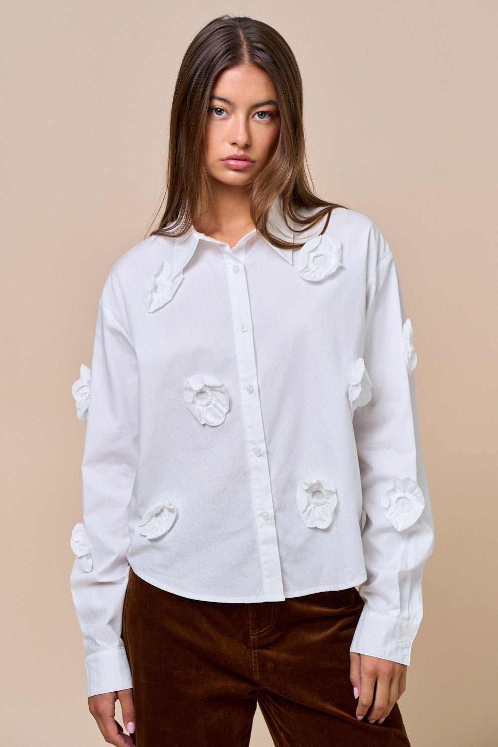 Blusa Adassa - Color Platino