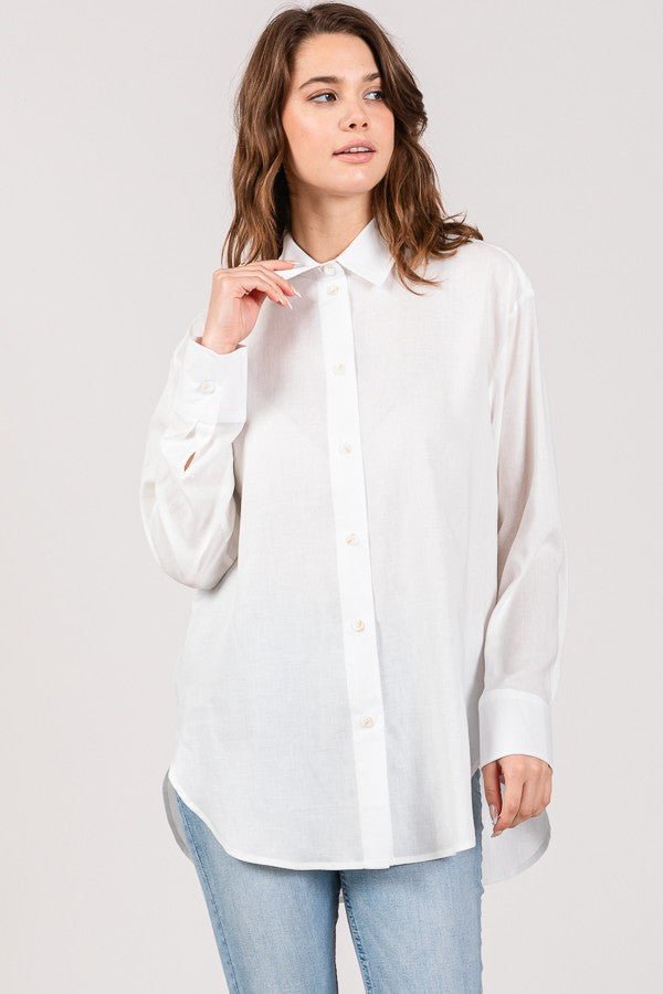 Camisa Vesna - Color Platino