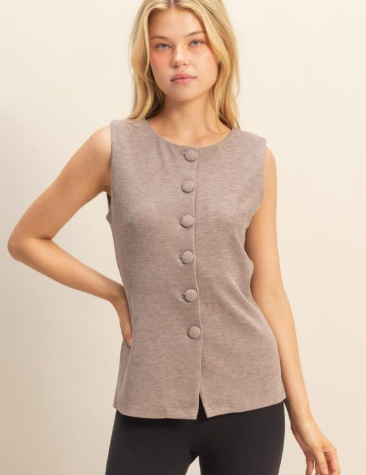 Blusa Maga - Color Platino