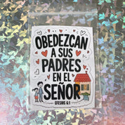 Sticker Biblicos - Color Platino