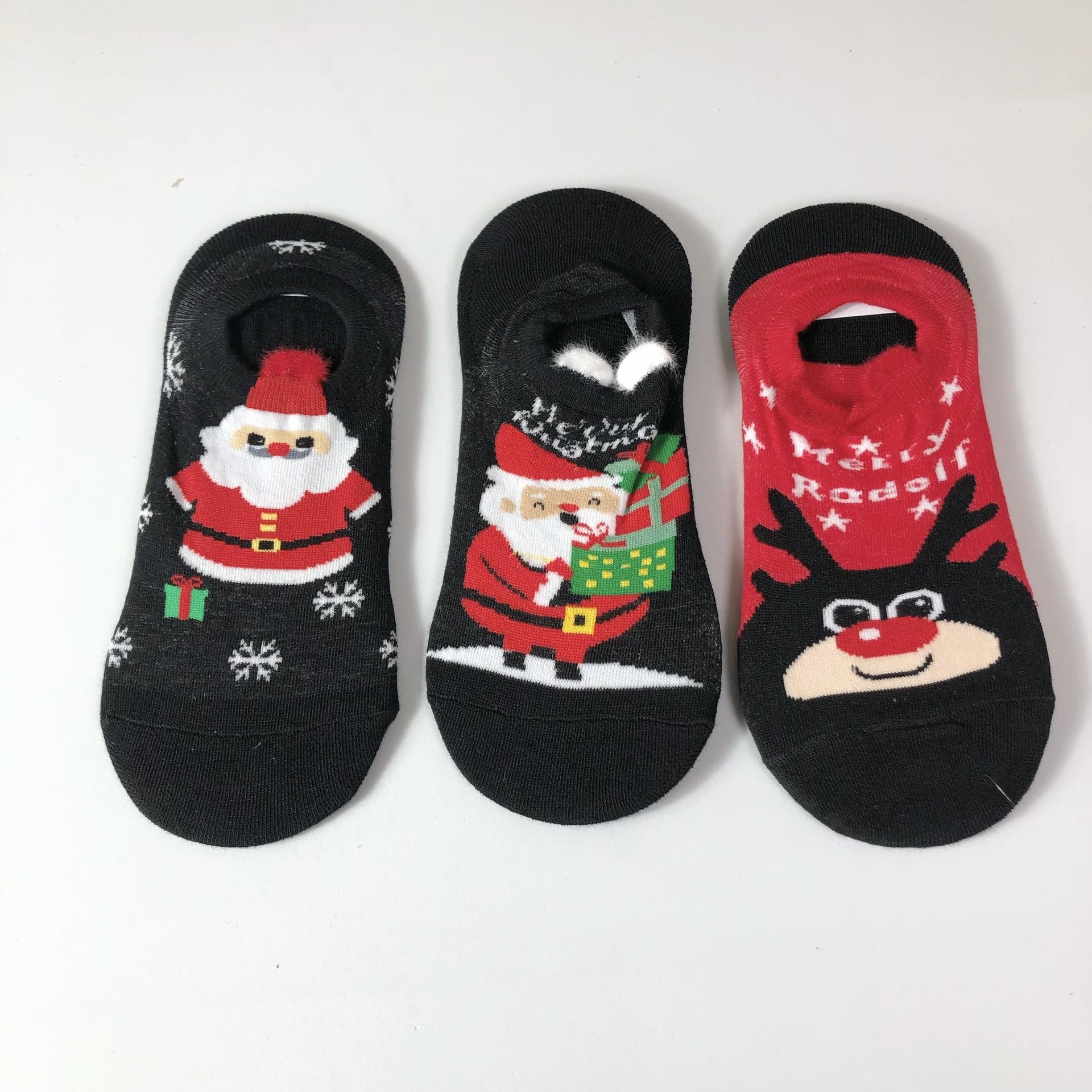 Tobilleras Navideñas - Color Platino