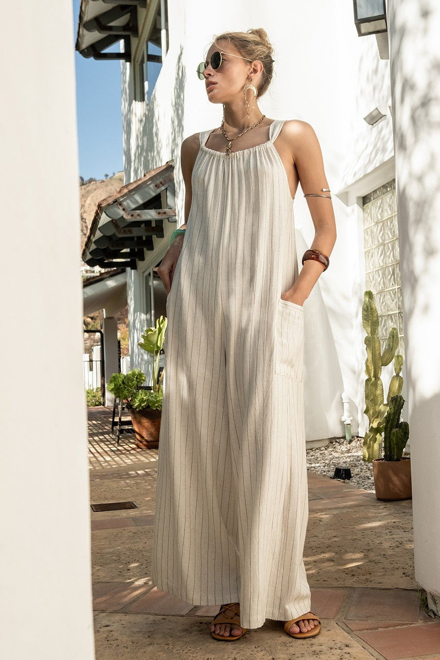 Jumpsuit Claire - Color Platino