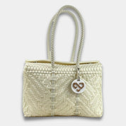 Cartera Glimmer Basket - Color Platino