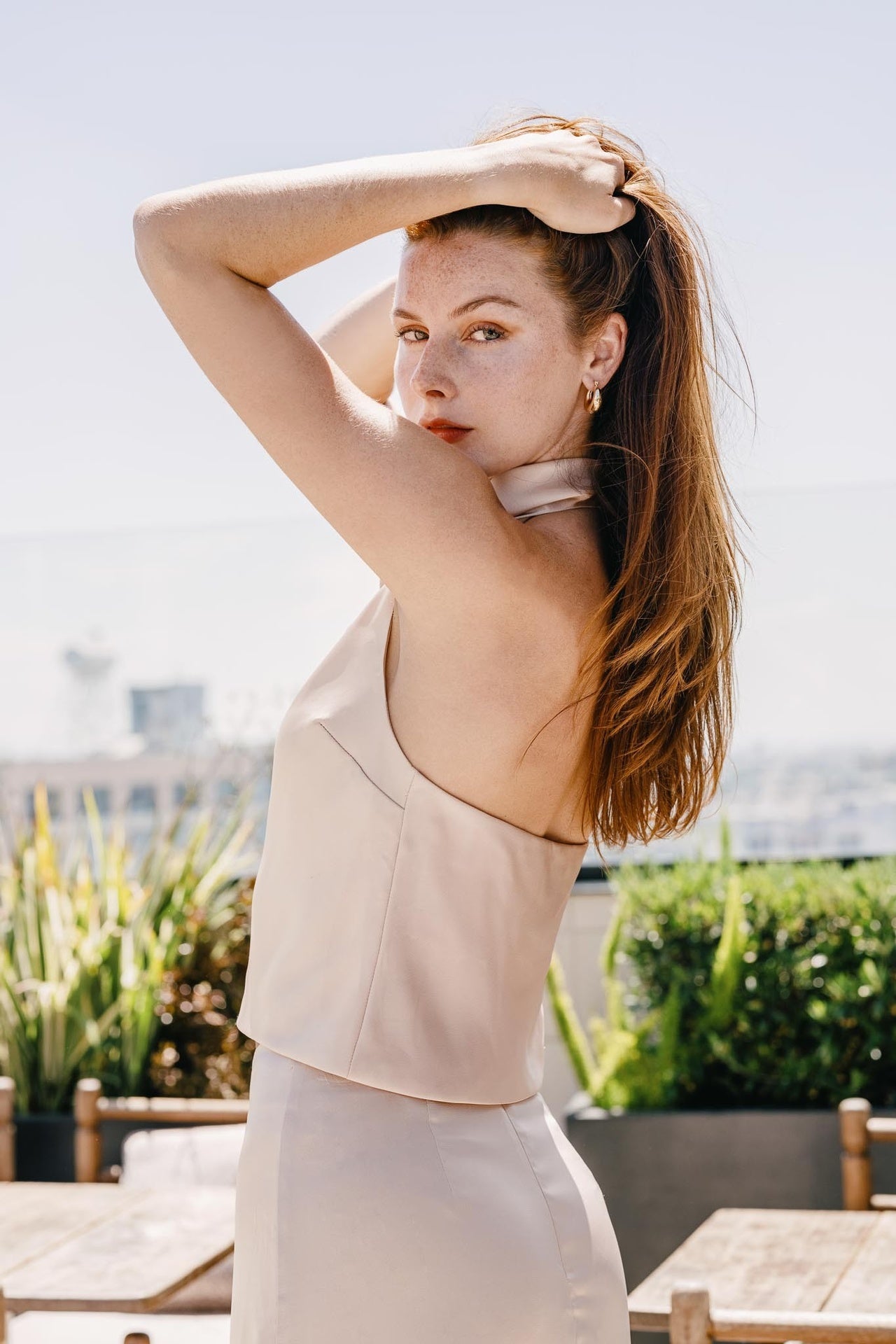 Top Eleonoska - Color Platino