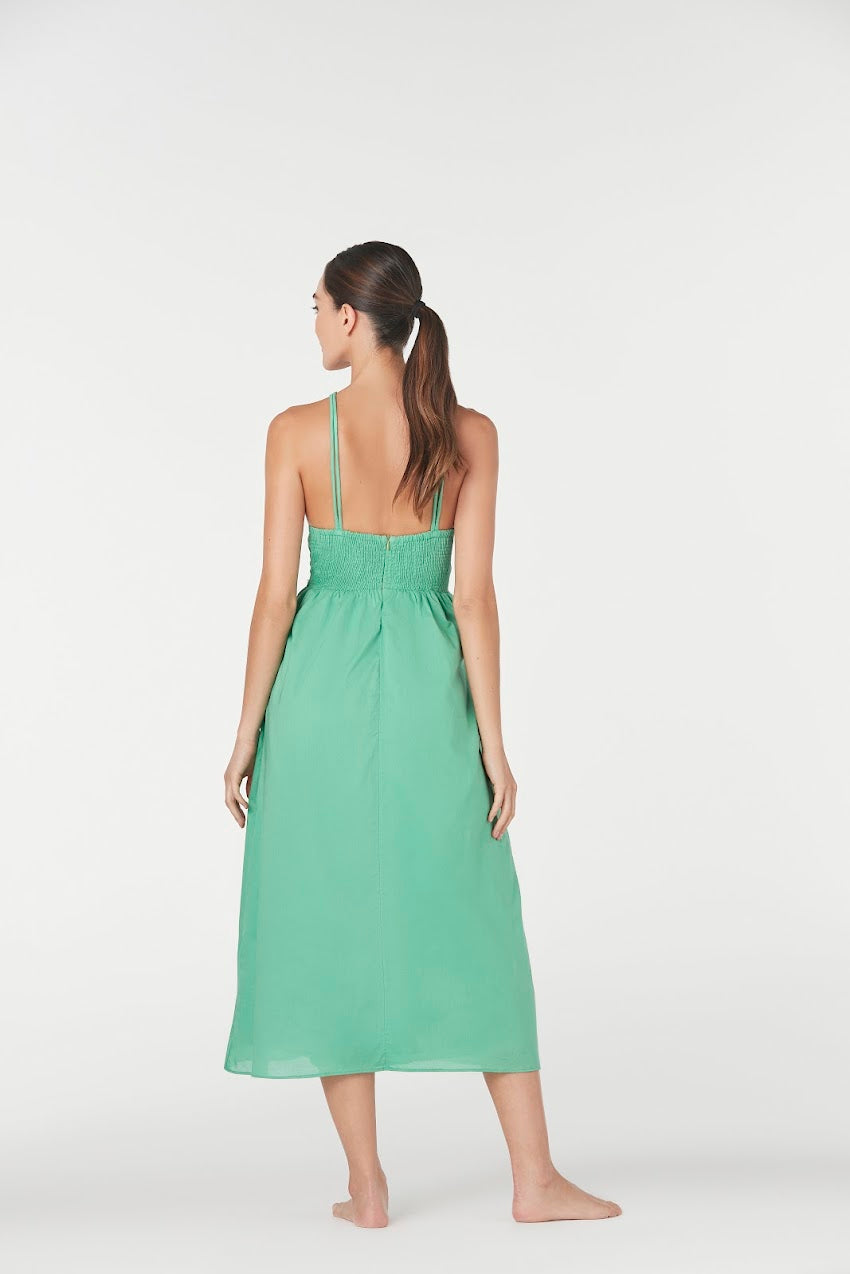 Vestido Vera Matcha