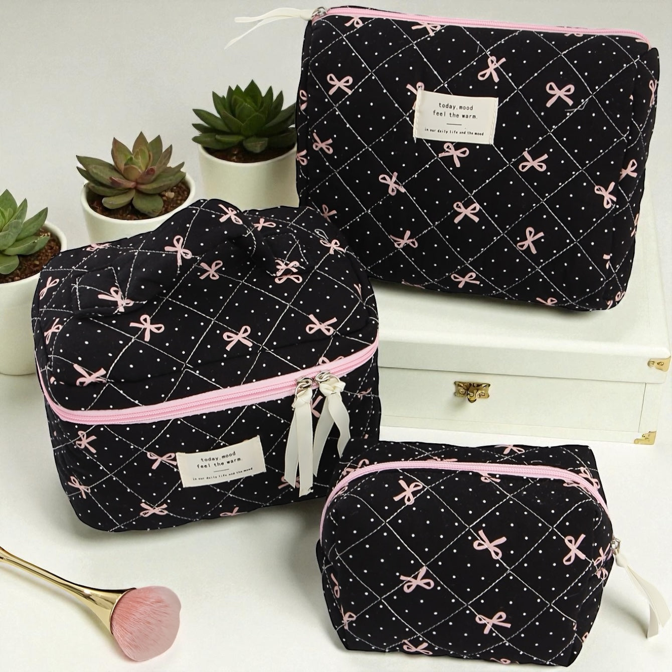 Set de 3 Cosmetiquera Wilma