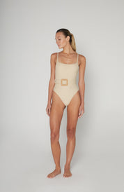 Traje de baño Fiori Nilo - Color Platino