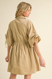 Vestido Kuak - Color Platino