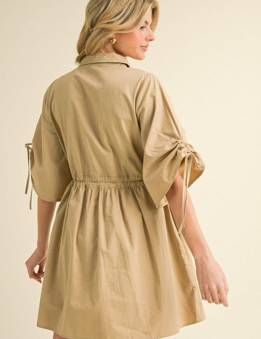 Vestido Kuak - Color Platino