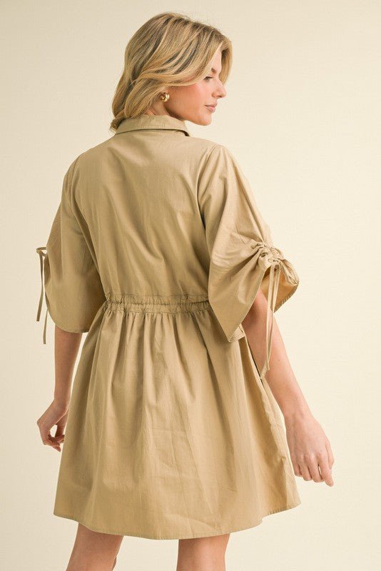 Vestido Kuak - Color Platino