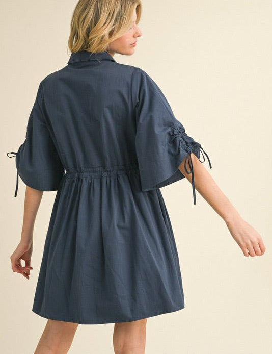 Vestido Kuak - Color Platino