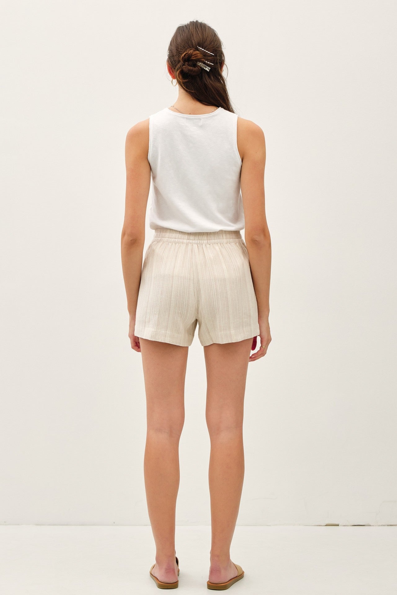 Short Isel - Color Platino