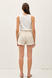 Short Isel - Color Platino