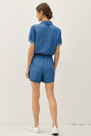 Romper Nara - Color Platino